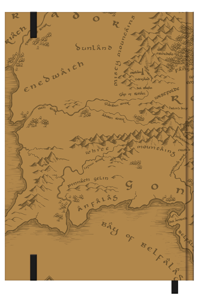 Weitere Ansicht: LORD OF THE RINGS - Diary im Format 14,8 x21