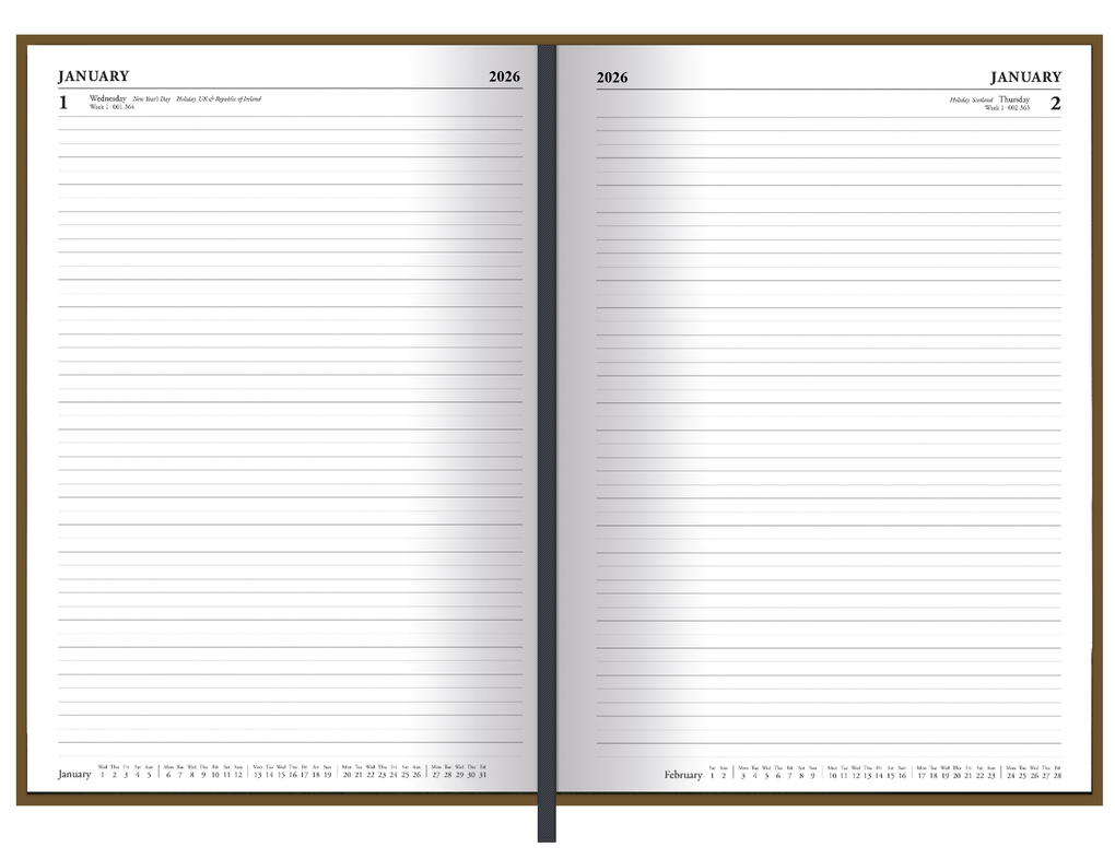 Weitere Ansicht: LORD OF THE RINGS - Diary im Format 14,8 x21