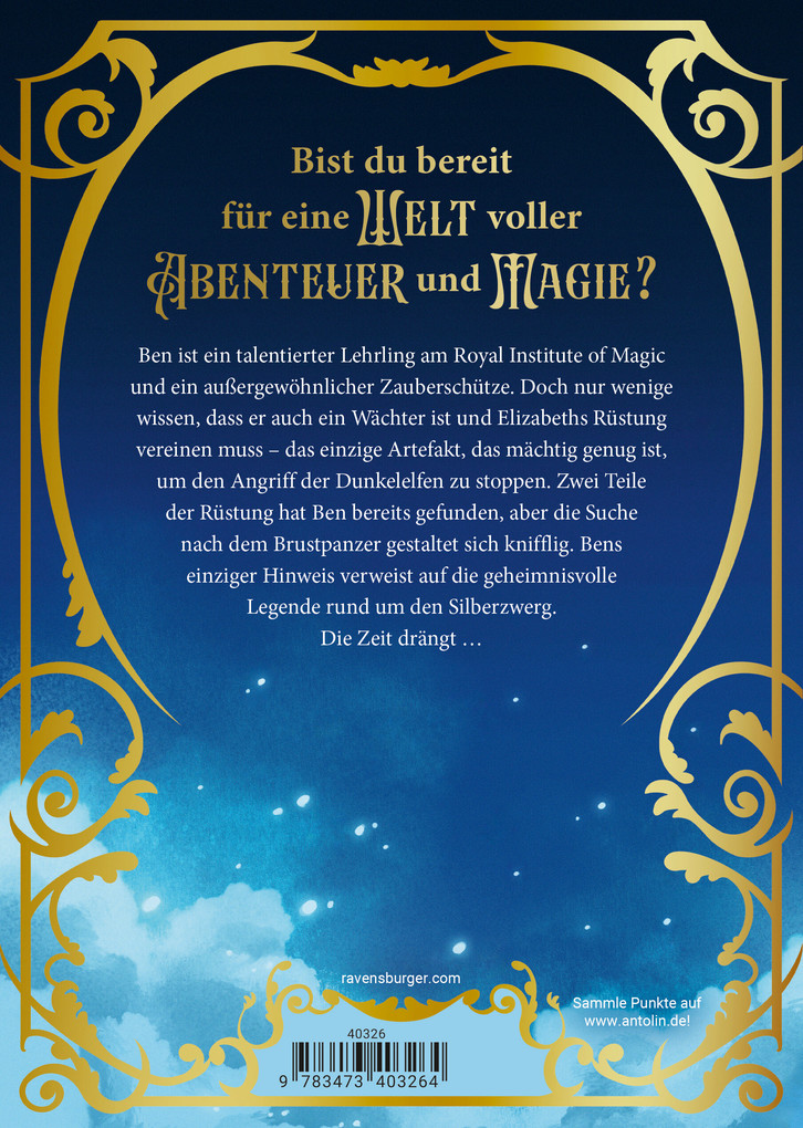Weitere Ansicht: Royal Institute of Magic, Band 4 - Die geheimnisvolle Legende | Victor Kloss