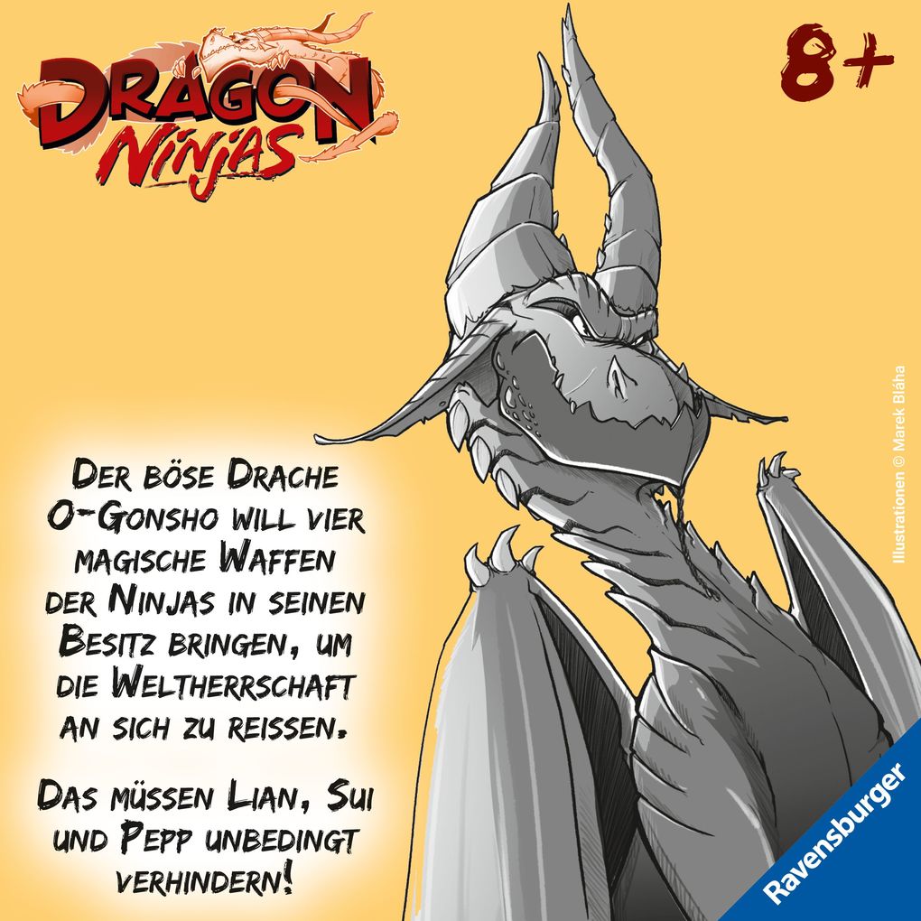 Weitere Ansicht: Dragon Ninjas, Band 2 - Der Drache des Feuers | Michael Petrowitz