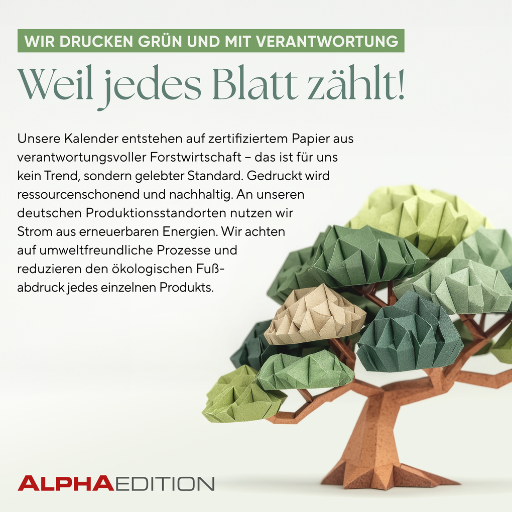 Weitere Ansicht: Alpha Edition - Traktoren 2026 - Broschürenkalender 30x30 cm - Wandkalender - Für Trecker- und Landwirtschafts-Fans - Mit Platz für Notizen, Feiertagen & Ferienterminen | Alpha Edition GmbH & Co. KG