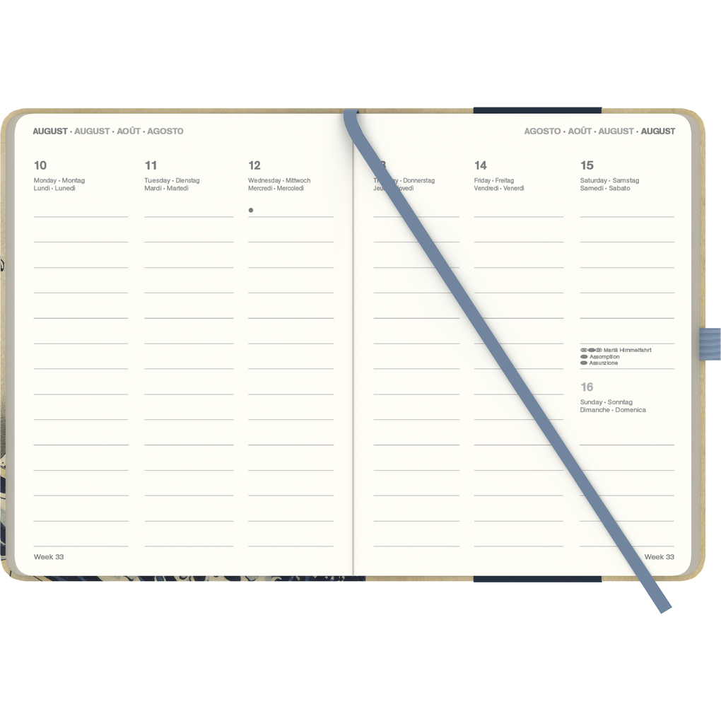 Weitere Ansicht: Hokusai 2026 - Buchkalender - Taschenkalender - Kunstkalender - 16x22 | Neumann Verlage GmbH & Co. KG, Katsushika Hokusai