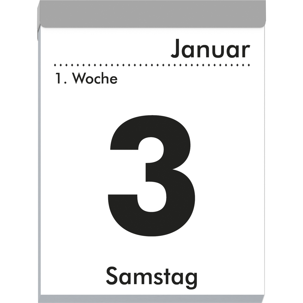 Weitere Ansicht: Zettler Tagesabreißkalender XL 2026 - Abreißkalender 8 × 11 cm, 1 Tag pro Seite mit Sudoku, Rezepten | Zettler Kalender GmbH (Verlag)