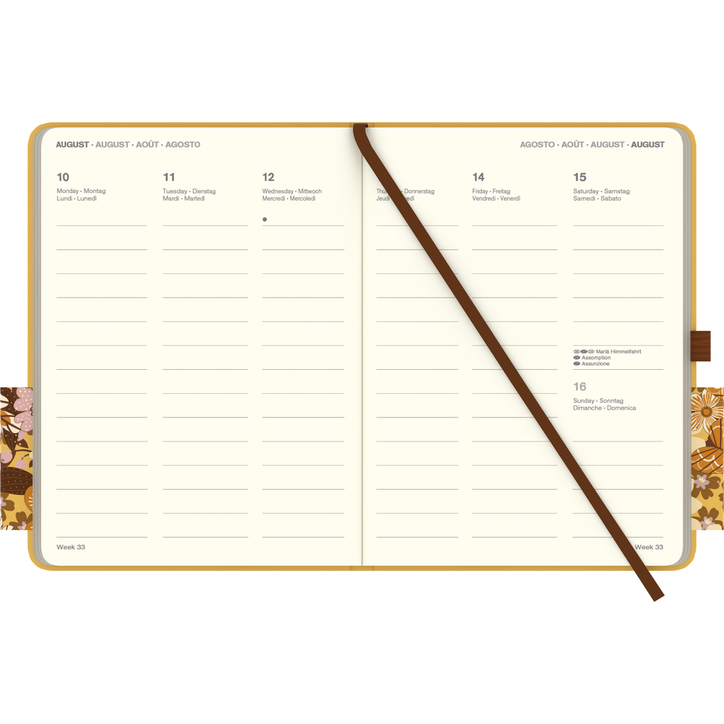 Weitere Ansicht: Ray Flower 2026 - Diary - Buchkalender - Taschenkalender - 16x22 | Neumann Verlage GmbH & Co. KG