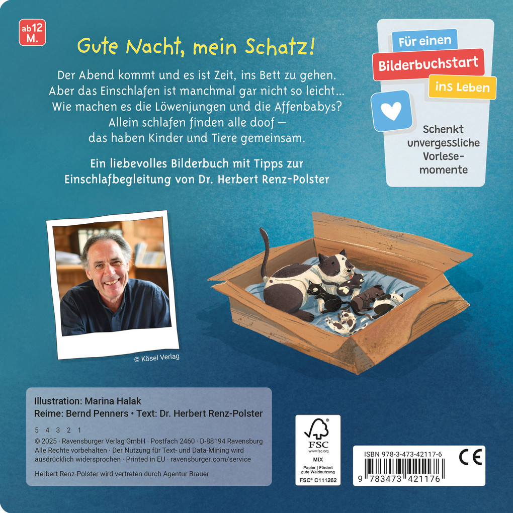 Weitere Ansicht: Müde und geborgen | Herbert Renz-Polster, Bernd Penners