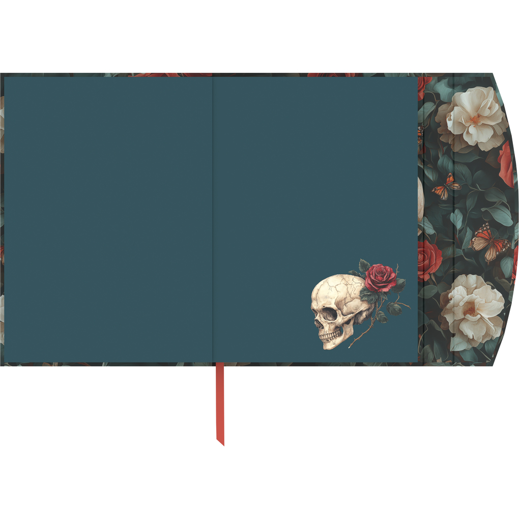 Weitere Ansicht: teNeues - Skull 2026 - Buchkalender 16x22 cm | Stilvoller Wochenkalender mit Magnetverschluss für Design- & Lifestyle-Fans | Neumann Verlage GmbH & Co. KG