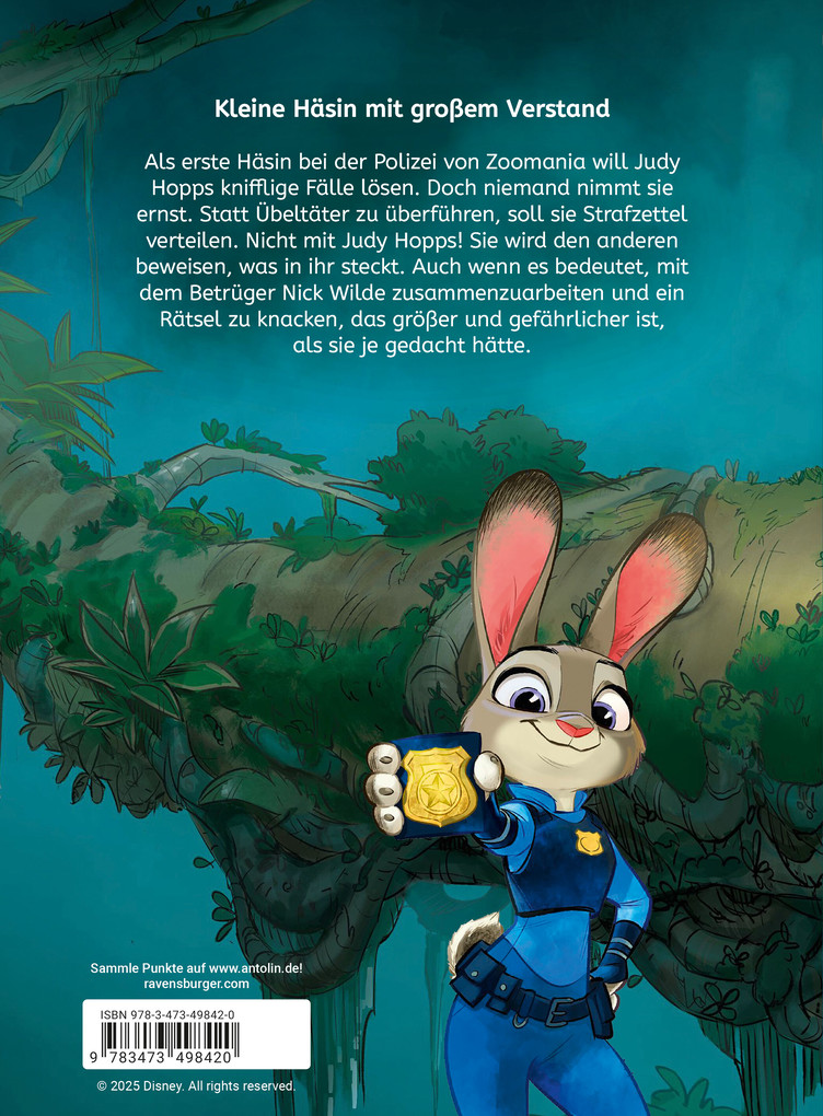 Weitere Ansicht: Disney Zoomania - Das offizielle Erstlesebuch zu Film 1 | Sandra Hohenstein