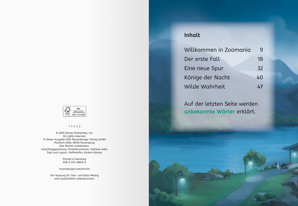 Weitere Ansicht: Disney Zoomania - Das offizielle Erstlesebuch zu Film 1 | Sandra Hohenstein