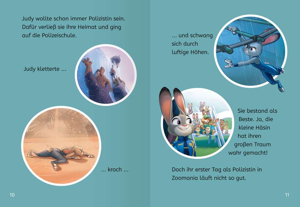 Weitere Ansicht: Disney Zoomania - Das offizielle Erstlesebuch zu Film 1 | Sandra Hohenstein