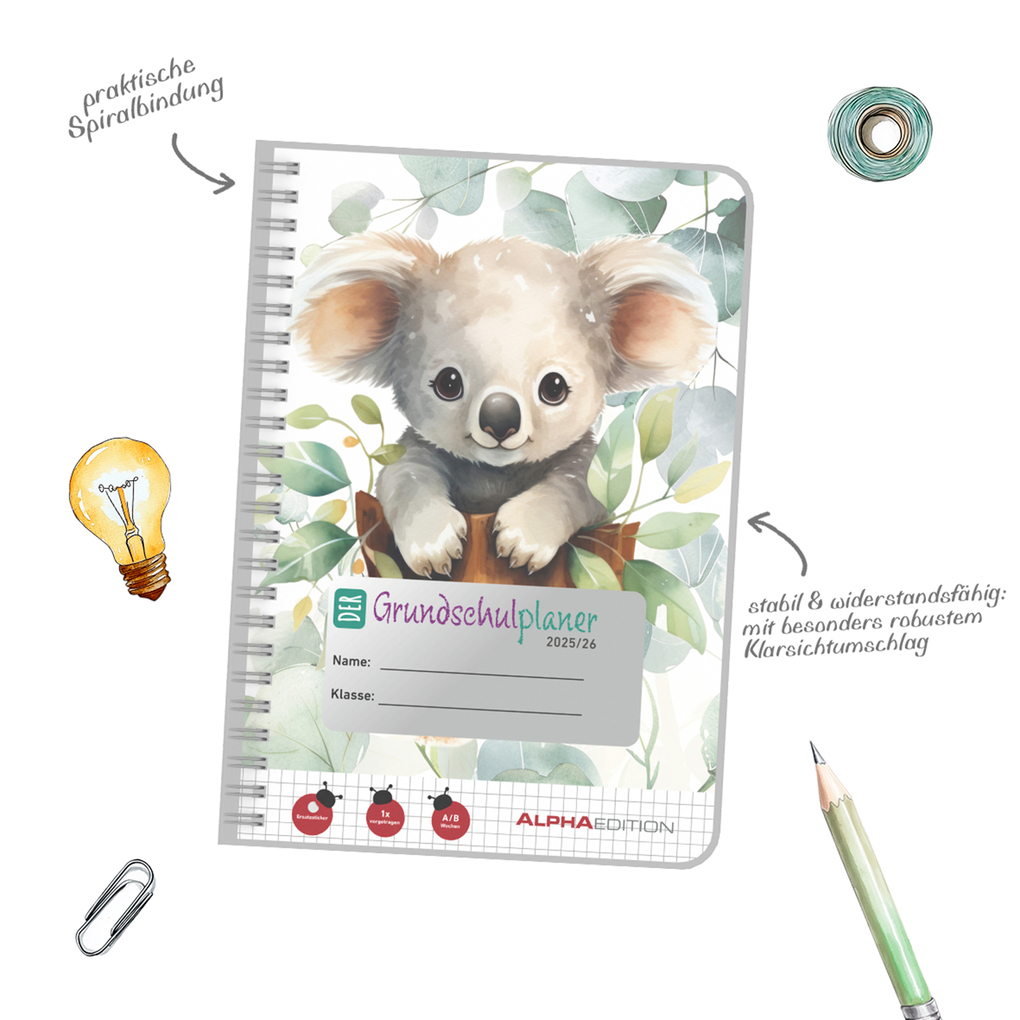 Weitere Ansicht: Grundschulplaner Koala