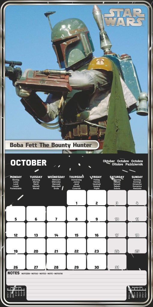 Weitere Ansicht: STARWARS - Broschürenkalender 30 x 30