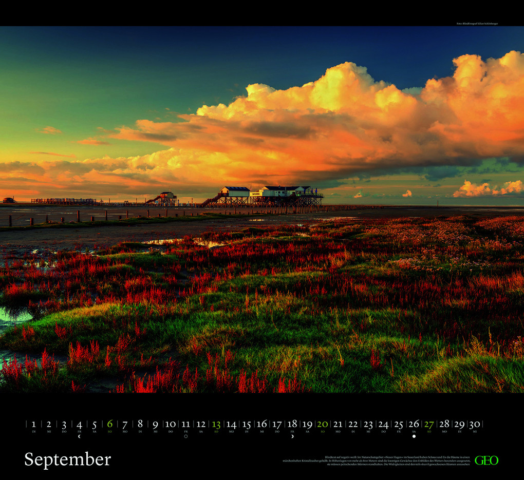Weitere Ansicht: GEO - Naturwunder Deutschland 2026 - Wandkalender 60x55 cm, Naturfotografie-Kalender mit 12 Monatsblättern für Landschafts- & Deutschland-Liebhaber | Neumann Verlage GmbH & Co. KG