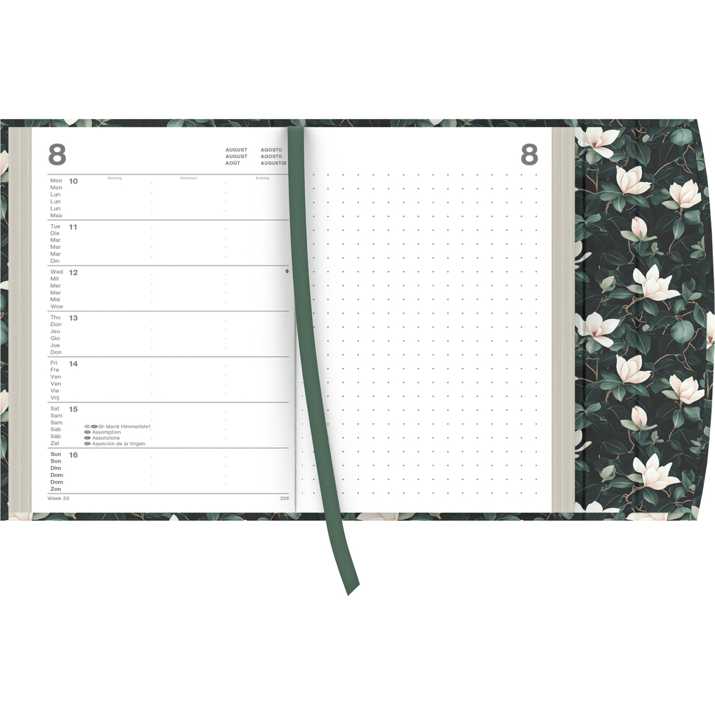 Weitere Ansicht: teNeues - Dark Flowers 2026 - Buchkalender 10x15 cm | Kompakter Wochenkalender mit Magnetverschluss für Natur- & Blumenliebhaber | Neumann Verlage GmbH & Co. KG