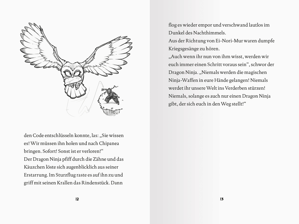 Weitere Ansicht: Dragon Ninjas, Band 1 - Der Drache der Berge | Michael Petrowitz
