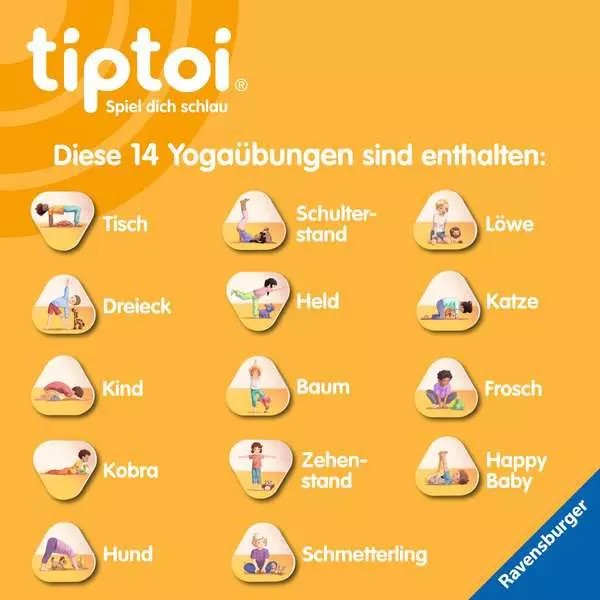 Weitere Ansicht: tiptoi® ACTIVE Yoga für Kinder - ab 3 Jahre