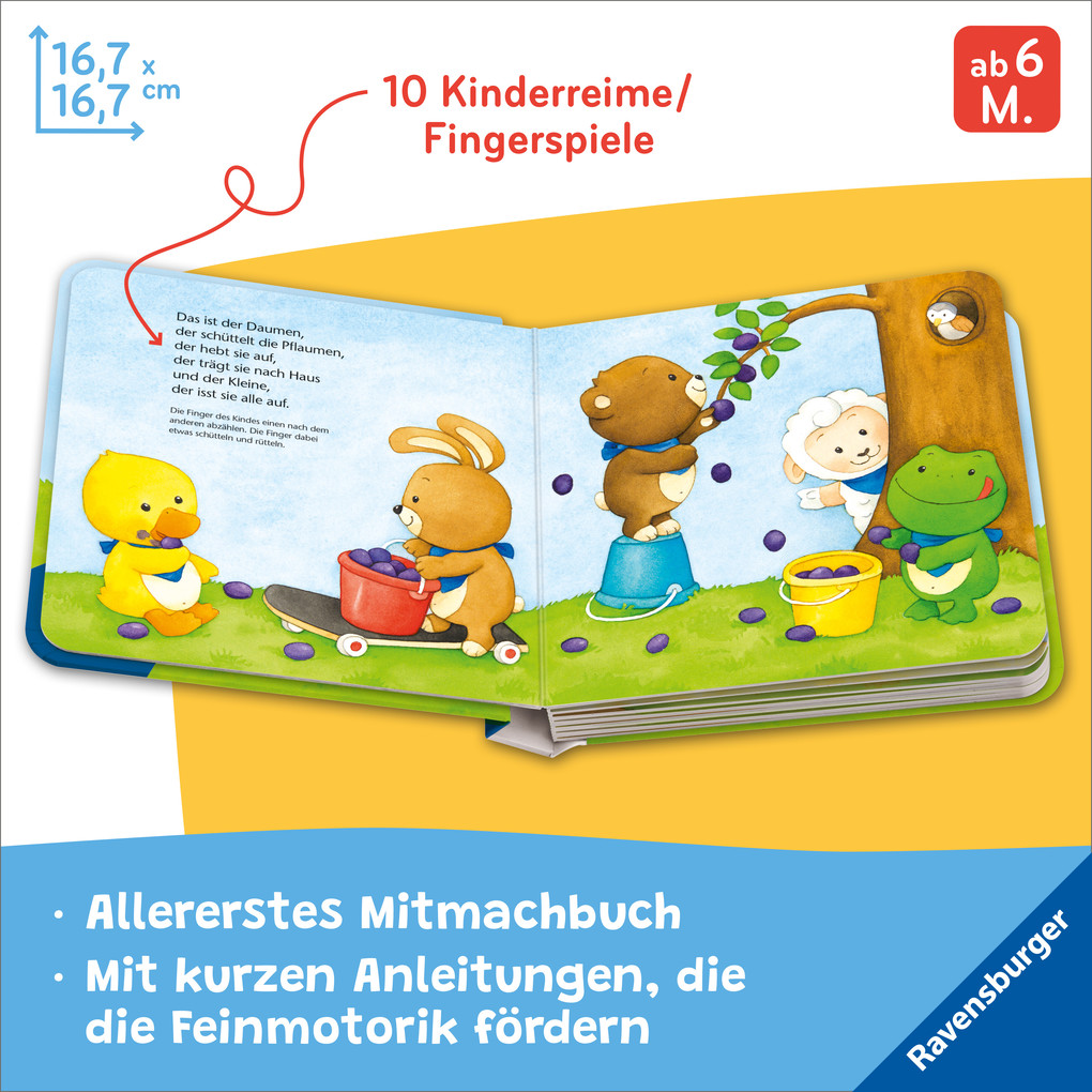 Weitere Ansicht: Fingerspiele für Klitzekleine | Volksgut