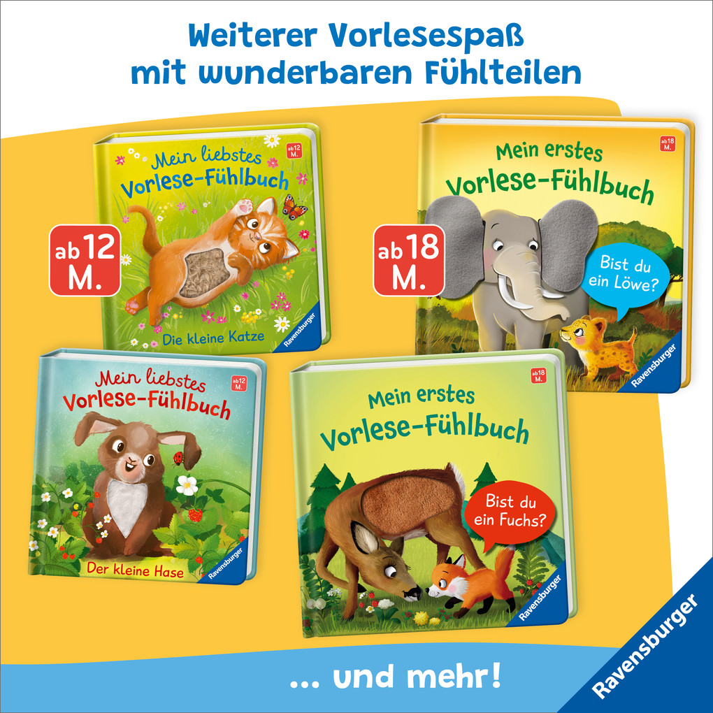 Weitere Ansicht: Mein erstes Vorlese-Fühlbuch - Bist du eine Katze? | Kathrin Lena Orso
