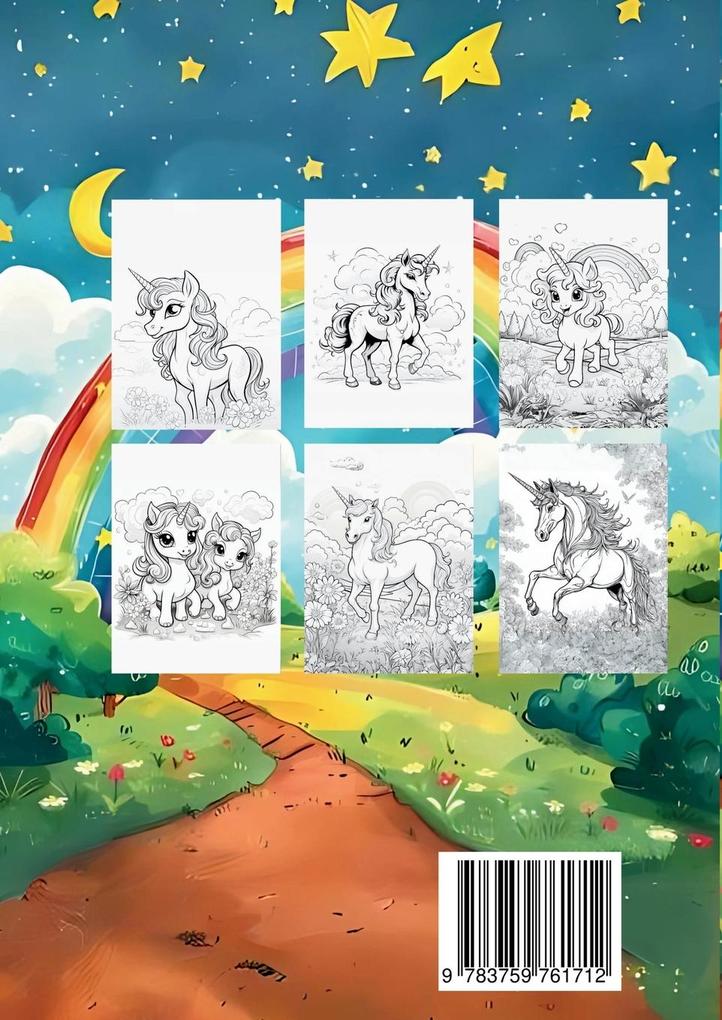 Weitere Ansicht: Das große Einhorn Malbuch | Michael Parzinger