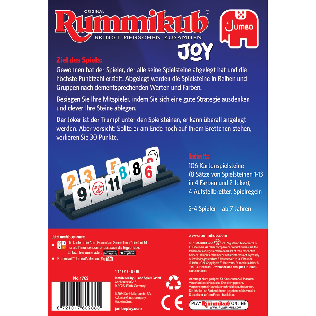 Weitere Ansicht: Original Rummikub - Joy | Ephraim Hertzano