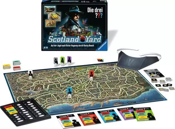 Weitere Ansicht: Die drei ??? Scotland Yard - Gesellschaftsspiel & Brettspiel ab 8 Jahre