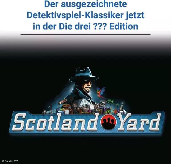 Weitere Ansicht: Die drei ??? Scotland Yard - Gesellschaftsspiel & Brettspiel ab 8 Jahre