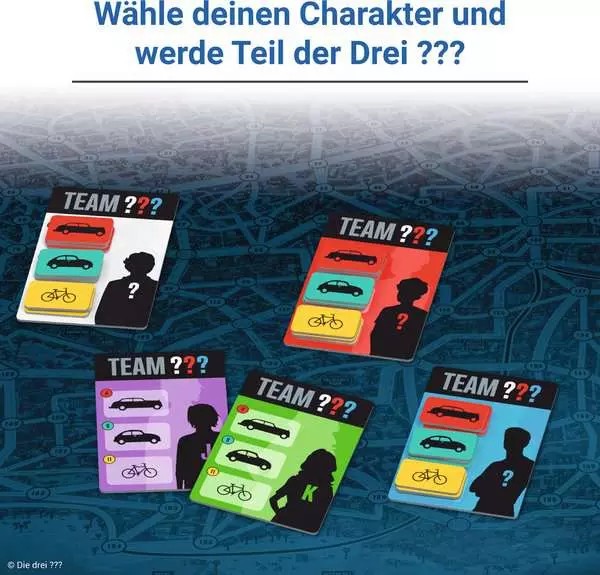 Weitere Ansicht: Die drei ??? Scotland Yard - Gesellschaftsspiel & Brettspiel ab 8 Jahre