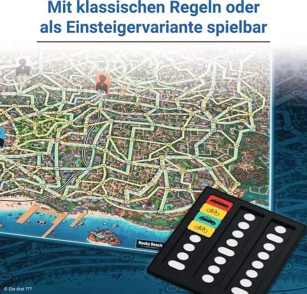 Weitere Ansicht: Die drei ??? Scotland Yard - Gesellschaftsspiel & Brettspiel ab 8 Jahre