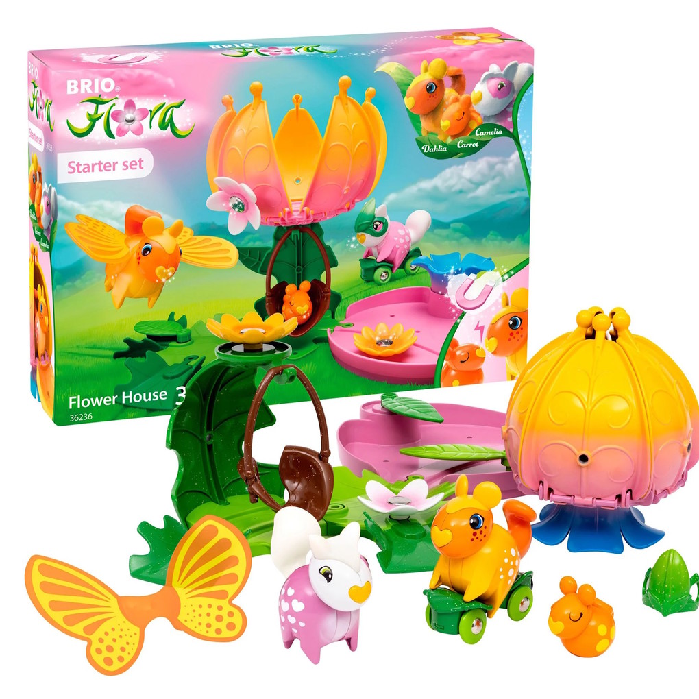 Weitere Ansicht: BRIO - Flora Starter-Set Blumenhaus
