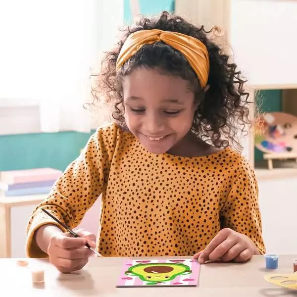 Weitere Ansicht: CreArt, Malen nach Zahlen Kinder - Avocado