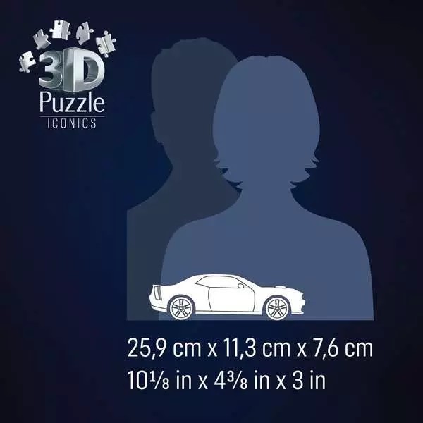 Weitere Ansicht: 3D Puzzle Iconics: Dodge Chall. R/T Scat Pack Widebody