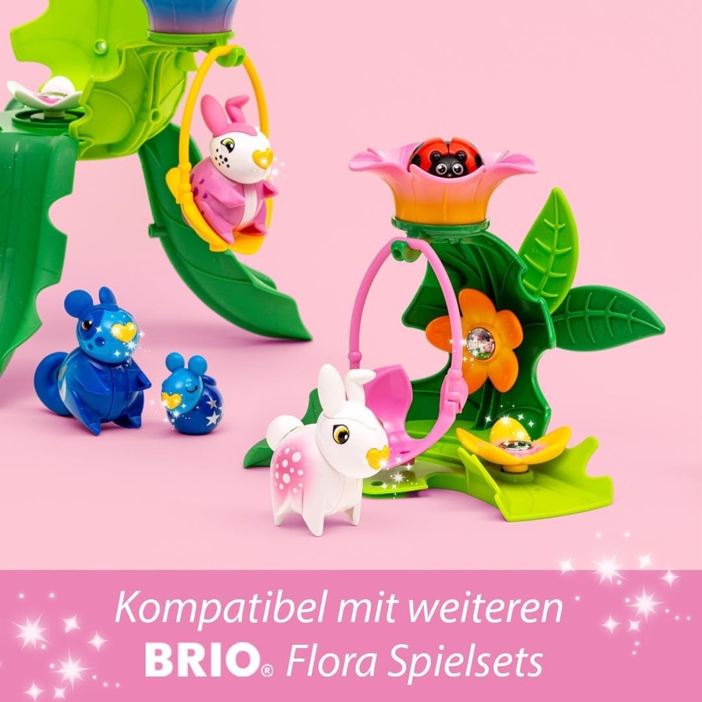 Weitere Ansicht: BRIO Flora - 36232 Azaleas Blumenschaukel | Spielset für endlosen fantasievollen Spielspaß für Mädchen und Jungen ab 3 Jahren - wunderschönes Geschenk
