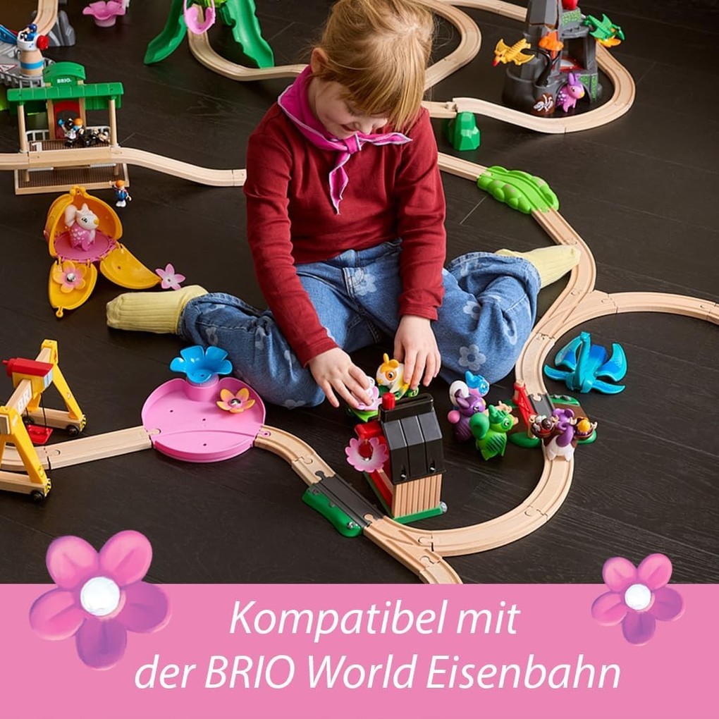 Weitere Ansicht: BRIO Flora - 36224 Poppys Blumenhaus | Spielset für endlosen fantasievollen Spielspaß für Mädchen und Jungen ab 3 Jahren - wunderschönes Geschenk