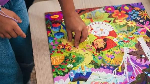 Weitere Ansicht: Kinderpuzzle 64 Teile - Rotkäppchen