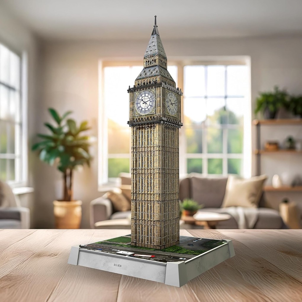 Weitere Ansicht: 3D Puzzle Iconics: Big Ben - mit Licht