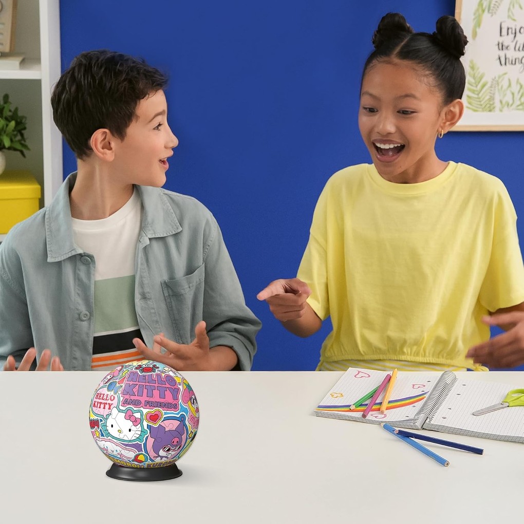 Weitere Ansicht: 3D Puzzle-Ball Hello Kitty and Friends