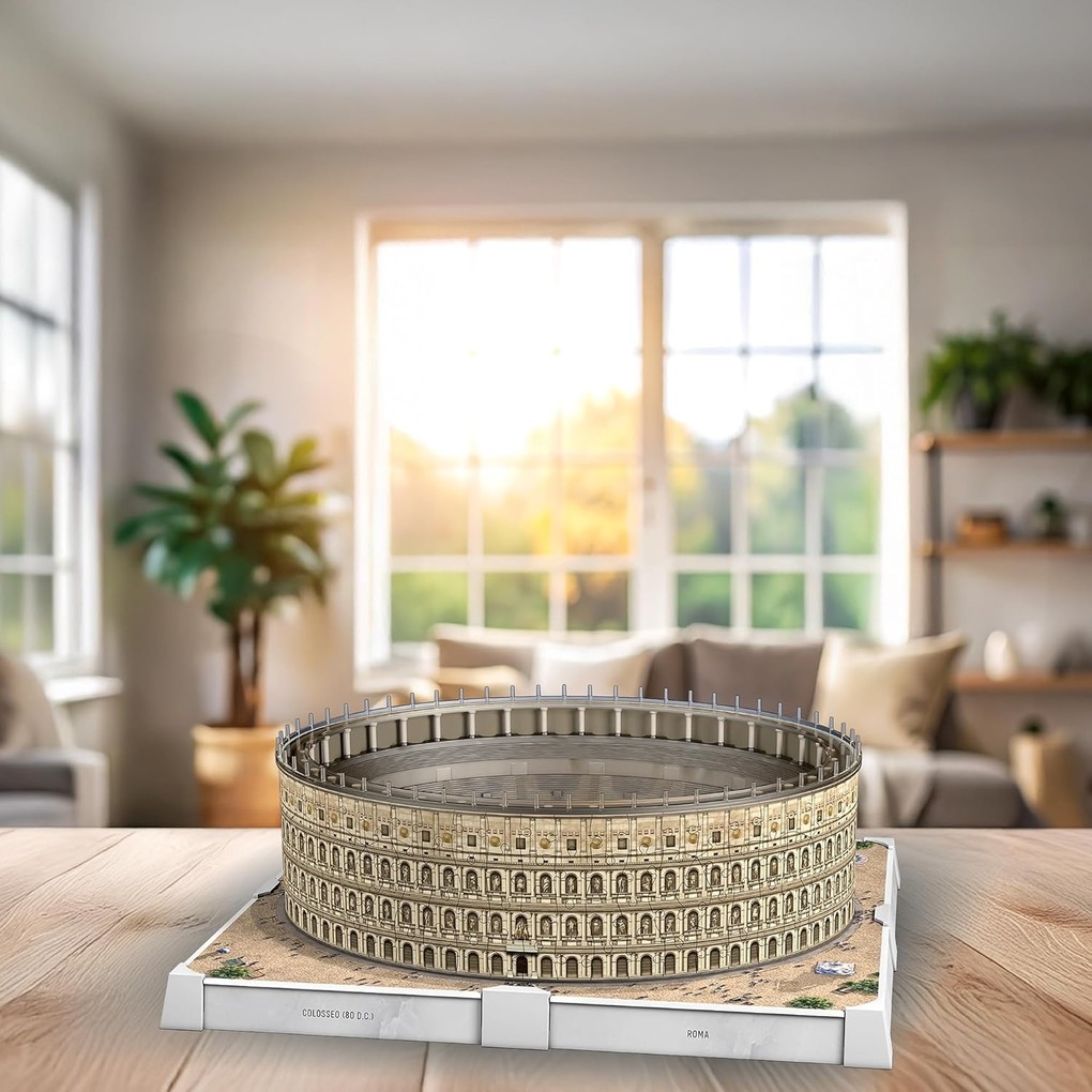 Weitere Ansicht: 3D Puzzle Iconics: Kolosseum Rom - mit Licht