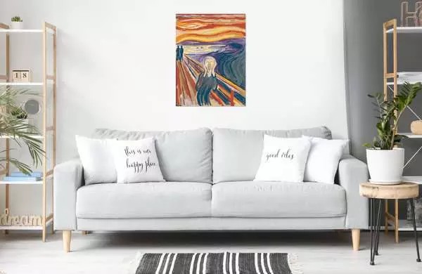 Weitere Ansicht: CreArt, Malen nach Zahlen Art Collection - Der Schrei (Munch)