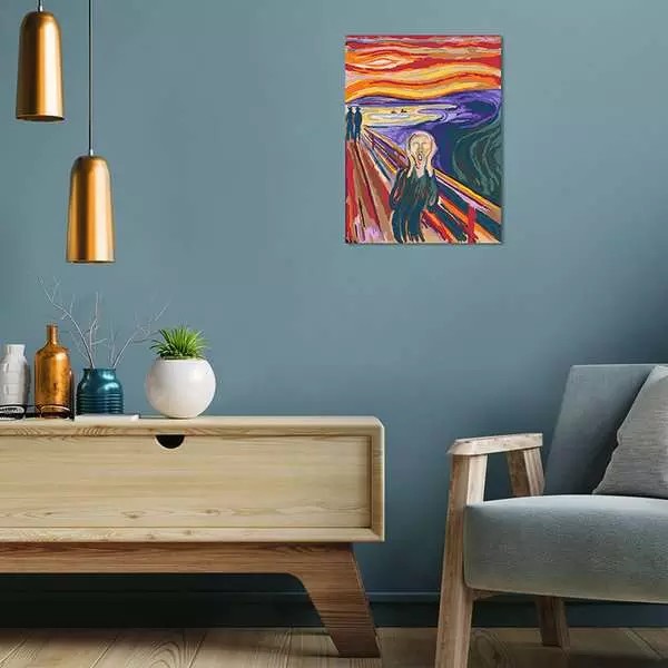Weitere Ansicht: CreArt, Malen nach Zahlen Art Collection - Der Schrei (Munch)