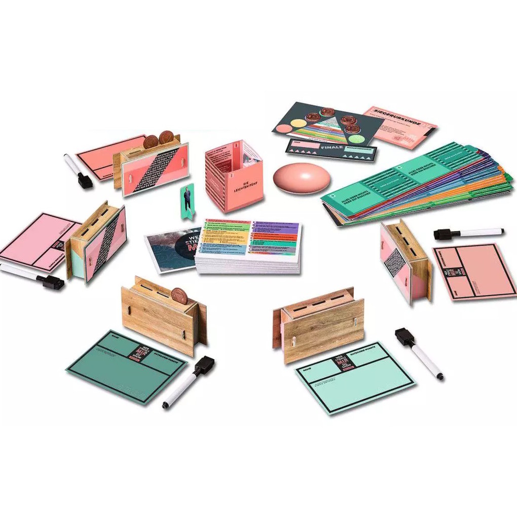 Weitere Ansicht: Wer stiehlt mir die Show? - Gesellschaftsspiel & Brettspiel ab 10 Jahre | Jens Merkl, Florida TV, Seven. One Commerce