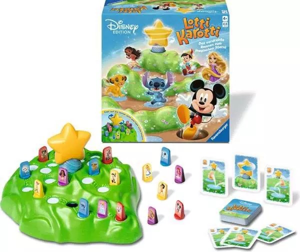 Weitere Ansicht: Lotti Karotti - Disney Edition - Kinderspiel ab 4 Jahre | (c) Seven Towns Ltd.