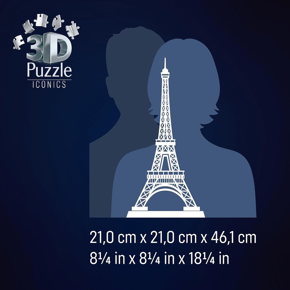Weitere Ansicht: 3D Puzzle Iconics: Empire State Building - mit Licht