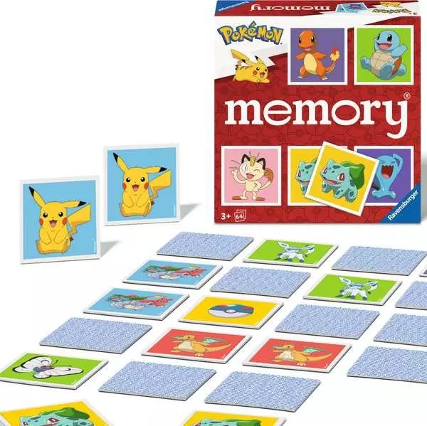 Weitere Ansicht: memory® Pokémon - Gesellschaftsspiel & Brettspiel ab 3 Jahre | William H. Hurter