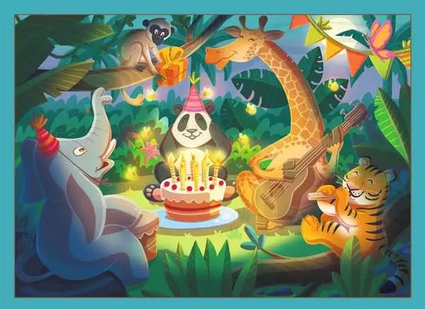 Weitere Ansicht: Kinderpuzzle 4x35 Teile - Speedy Puzzle