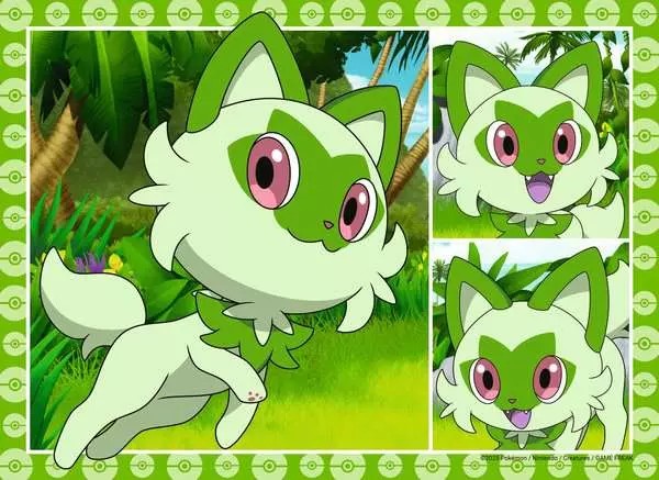 Weitere Ansicht: Kinderpuzzle 4x35 Teile - Speedy Puzzle Pokémon