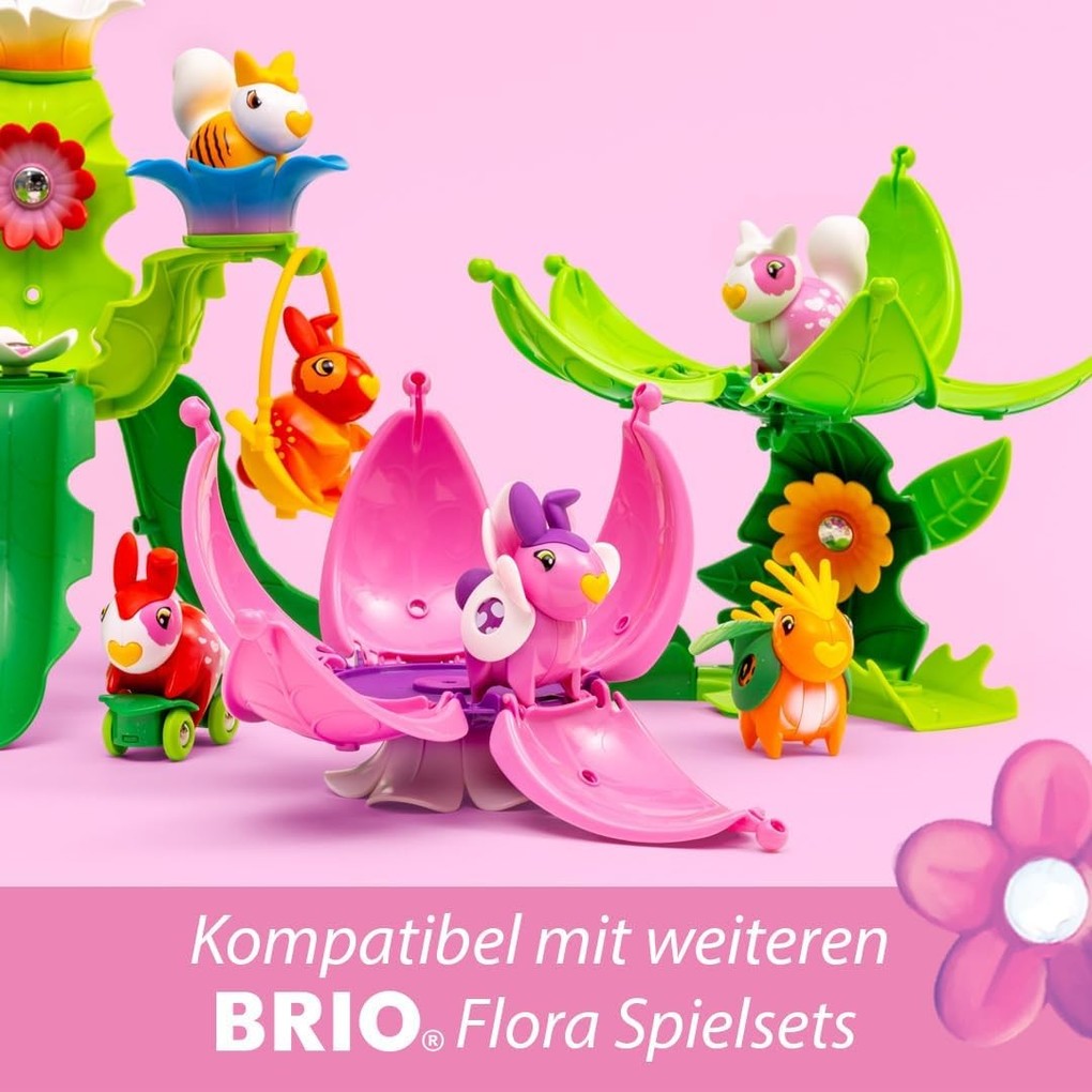 Weitere Ansicht: BRIO Flora - 36218 Heathers Blumenhaus | Spielset für endlosen fantasievollen Spielspaß für Mädchen und Jungen ab 3 Jahren - wunderschönes Geschenk