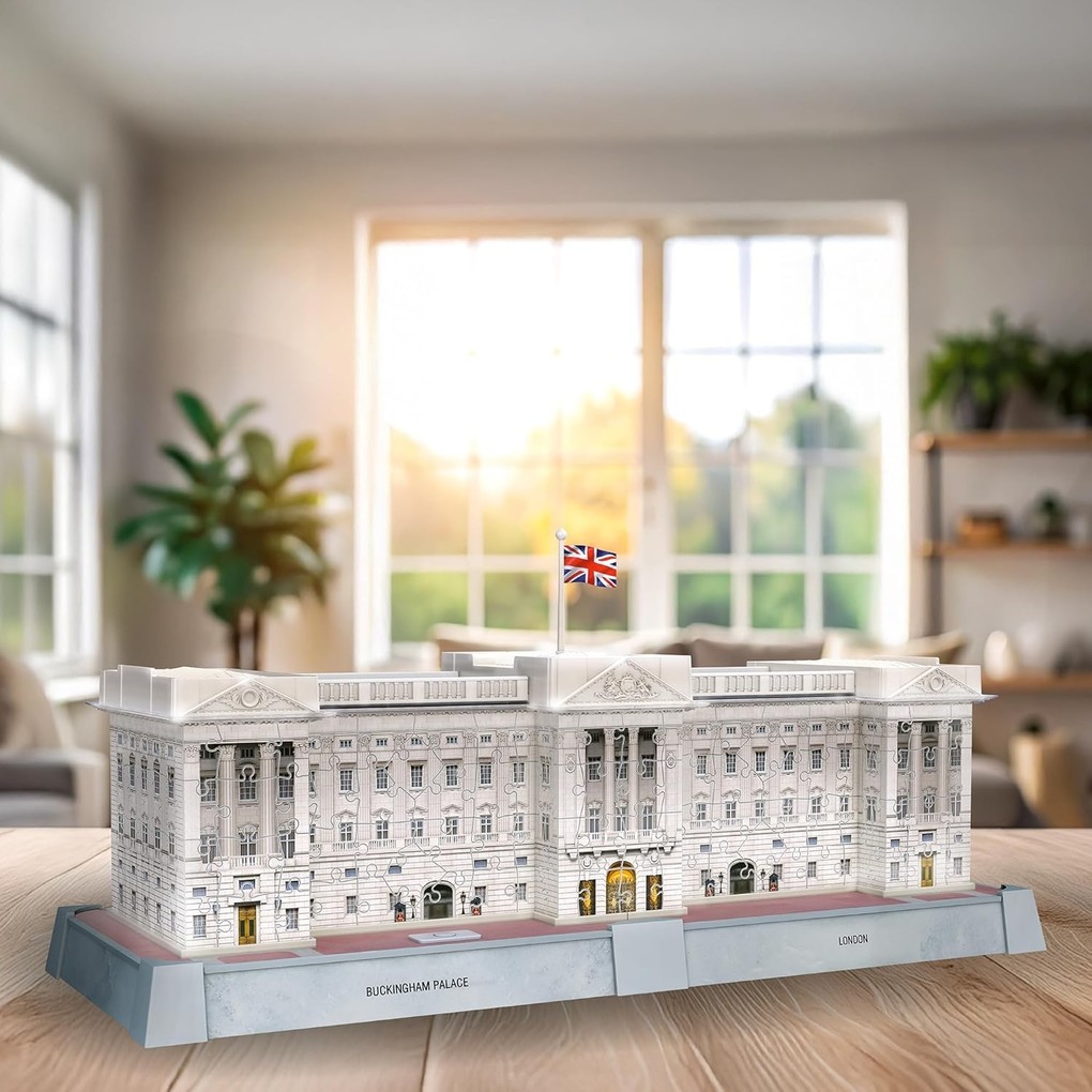 Weitere Ansicht: 3D Puzzle Iconics: Buckingham Palace - mit Licht