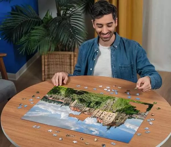 Weitere Ansicht: Erwachsenenpuzzle 1000 Teile - Schloss Sigmaringen, Deutschland