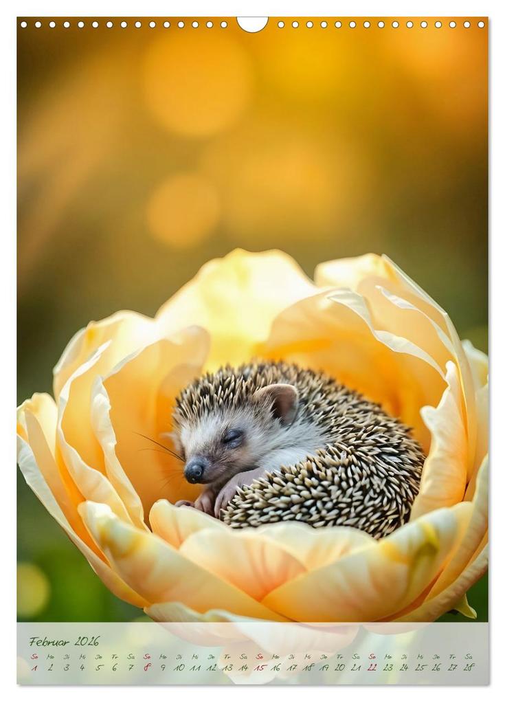 Weitere Ansicht: Schlummerzauber - Die Kinder des Waldes in ihren Blütenwiegen (Wandkalender 2026 DIN A3 hoch), CALVENDO Monatskalender | Fred Schimak, Calvendo