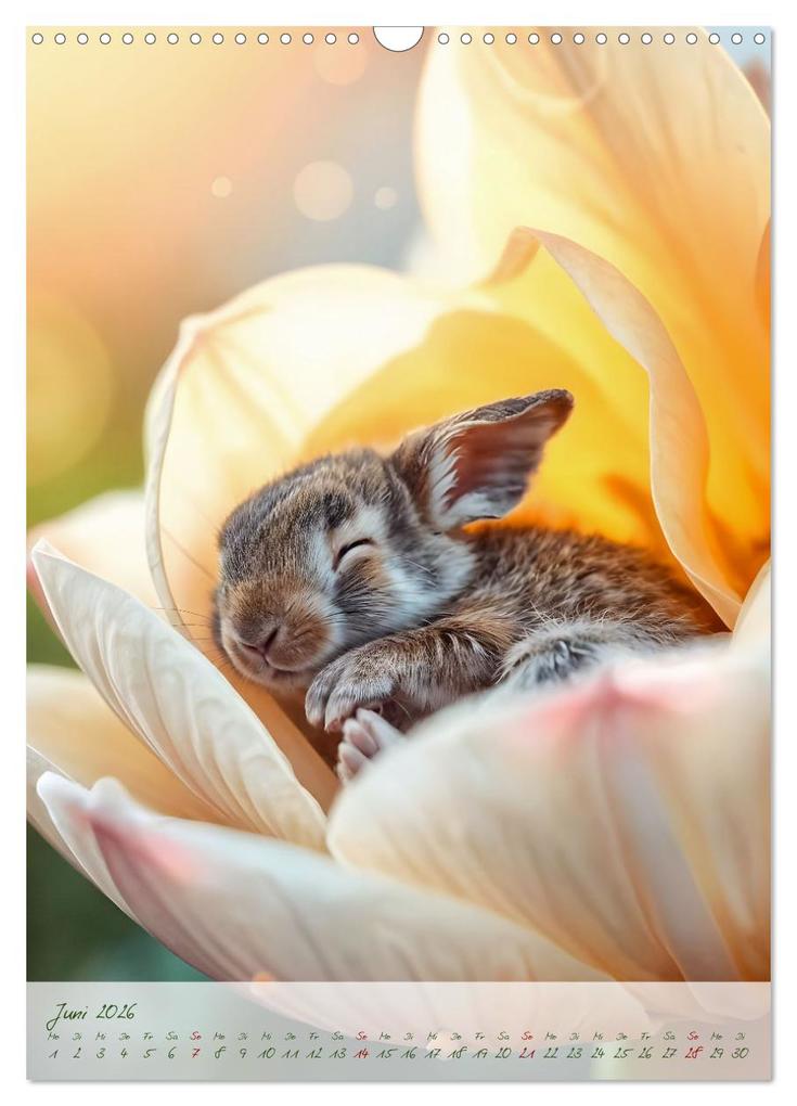 Weitere Ansicht: Schlummerzauber - Die Kinder des Waldes in ihren Blütenwiegen (Wandkalender 2026 DIN A3 hoch), CALVENDO Monatskalender | Fred Schimak, Calvendo