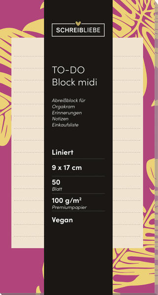 Produktbild: To-do Block midi Ibiza